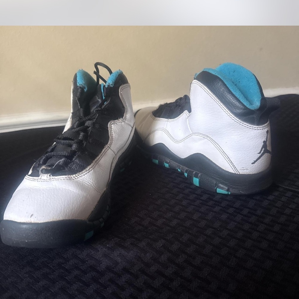 Jordan Kids Sneakers - White and Teal
